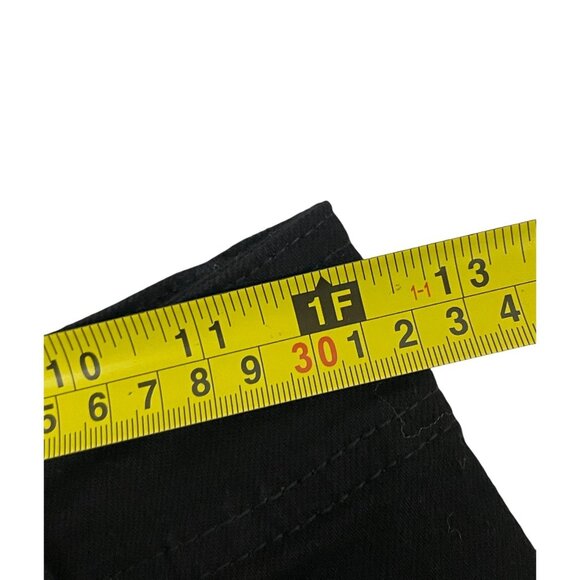 Zara Womens Jeans EU 40 US 8 ZW Tailored Wide Leg Black Denim 8246/042 NWT - Picture 14 of 16